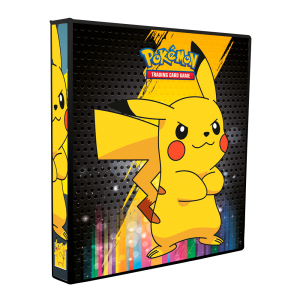 Álbum Pokémon PIKACHU BLACK (4 bolsos) + 10 Folhas