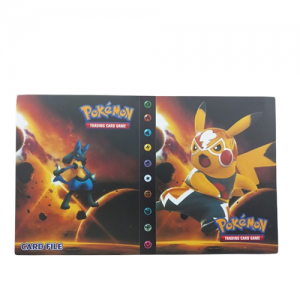 Binder Pokémon PIKACHU LIBRE (4 bolsos) - Importado