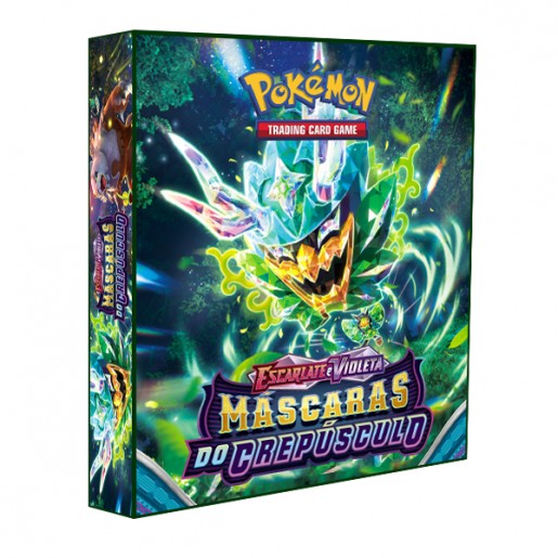 Álbum Pokémon ESCARLATE&VIOLETA; Máscaras do Crepúsculo