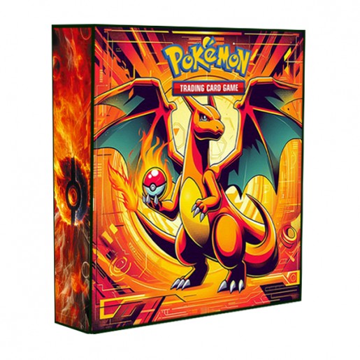 Mini Álbum Pokémon CHARIZARD Y (4 bolsos) + 10 Folhas