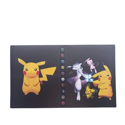 Binder Pokémon PIKACHU & AMIGOS (4 bolsos) - Importado